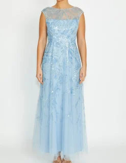 CATALINA SKY BLUE SEQUIN GOWN