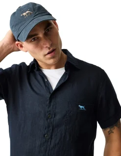 CATHEDRAL COVE SHORT SLEEVE SPORTS FIT SHIRT-MIDNIGHT
