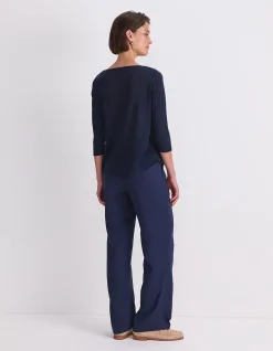 CECILE LINEN TOP