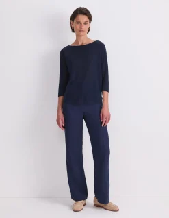 CECILE LINEN TOP