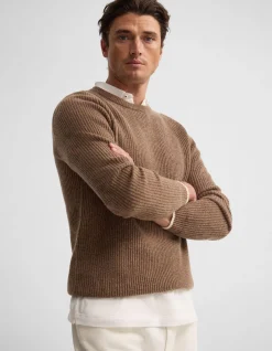 CEDAR WOOL TIPPING KNIT