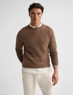 CEDAR WOOL TIPPING KNIT
