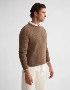 CEDAR WOOL TIPPING KNIT