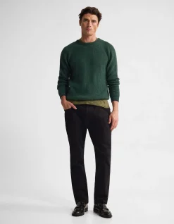 CEDAR WOOL TIPPING KNIT
