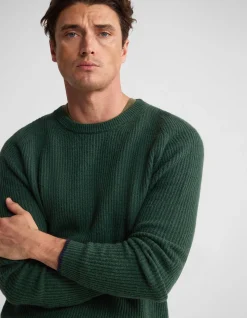 CEDAR WOOL TIPPING KNIT