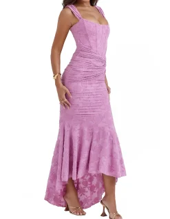 Cesca Floral Maxi Dress with Vintage Charm