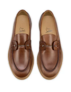CHAMBELIBOAT FLAT CALF P HAVANE