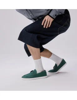 CHAMBELIBOAT NUBUCK GRAINE DS AGAVE BOAT SHOES