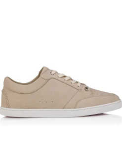 CHAMBELISNEAK FLAT NUBUCK GRAINE DS BEIGE SNEAKERS