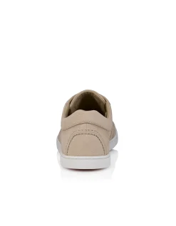 CHAMBELISNEAK FLAT NUBUCK GRAINE DS BEIGE SNEAKERS