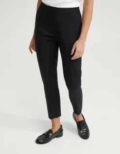 CHARLA WOOL STRETCH SUIT PANTS