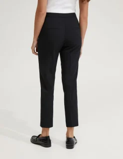 CHARLA WOOL STRETCH SUIT PANTS
