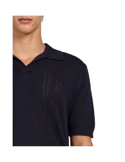 CHARLIE SS KNIT POLO