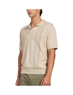 CHARLIE SS KNIT POLO