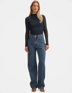 CHARLOTTE HIGH NECK LONG SLEEVE TOP