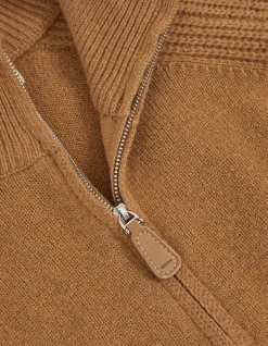 CHARMING LONG SLEEVE HALF ZIP JUMPER