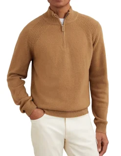 CHARMING LONG SLEEVE HALF ZIP JUMPER