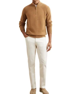CHARMING LONG SLEEVE HALF ZIP JUMPER