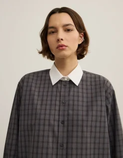 Check Shirt - Lara Worthington