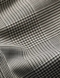 CHECKED WOOL PANTS