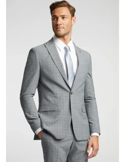 CHECK SUIT JACKET