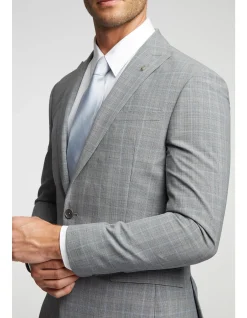 CHECK SUIT JACKET