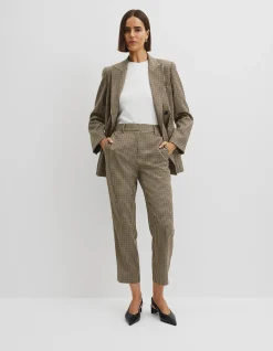Check Wool Pant