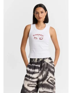 Cherry Rib Tank