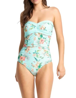 Chilio D/DD Wrap Bandeau One Piece Swimsuit