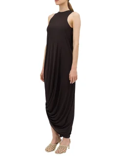 CHOCOLATE JERSEY RELEASE DRESS