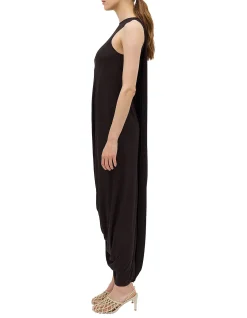 CHOCOLATE JERSEY RELEASE DRESS