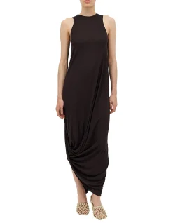 CHOCOLATE JERSEY RELEASE DRESS