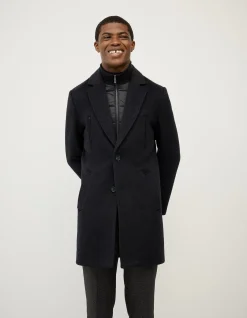 Christos Coat with Removable Puffer Insert