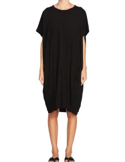 Circle Organic Cotton Jersey Short Sleeve Mini Dress