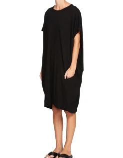 Circle Organic Cotton Jersey Short Sleeve Mini Dress