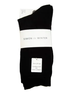 Circulation Comfort Cotton Crew Socks 2 Pack