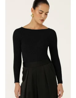 CLAIRE KNIT IN BLACK