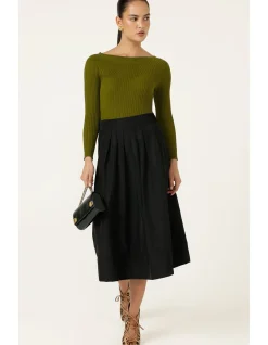 CLAIRE KNIT IN OLIVE