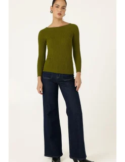 CLAIRE KNIT IN OLIVE