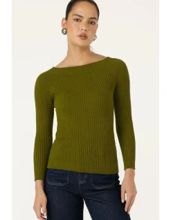 CLAIRE KNIT IN OLIVE