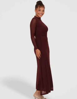 CLARA LONG SLEEVE MAXI DRESS