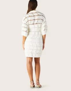 CLARA KNIT KAFTAN MINI DRESS