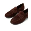 Clarisa Suede Penny Loafers