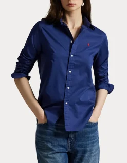 CLASSIC FIT COTTON TWILL SHIRT