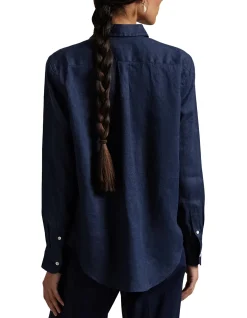 CLASSIC FIT LINEN SHIRT