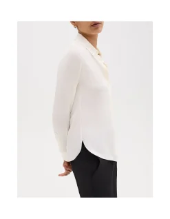 Classic Fitted Silk Shirt