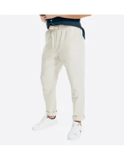 Classic Fit Linen Pull-On Pants