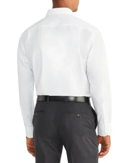Classic Fit Plain Collar Poplin Shirt
