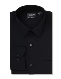 Classic Fit Plain Collar Poplin Shirt