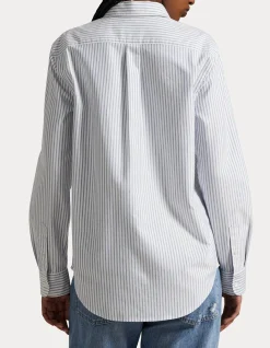 CLASSIC FIT STRIPED OXFORD SHIRT